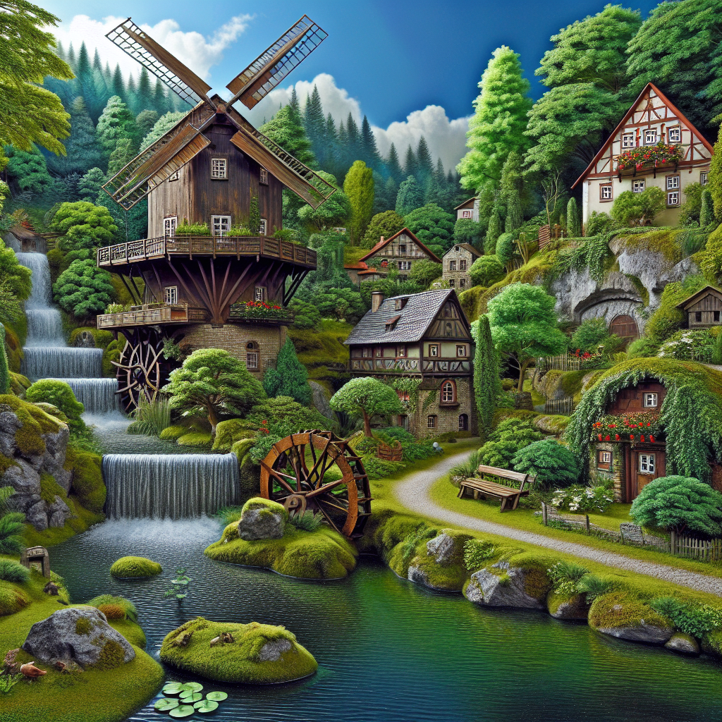 Einfluss historischer Wassermühlen auf Ferienimmobilienpreise